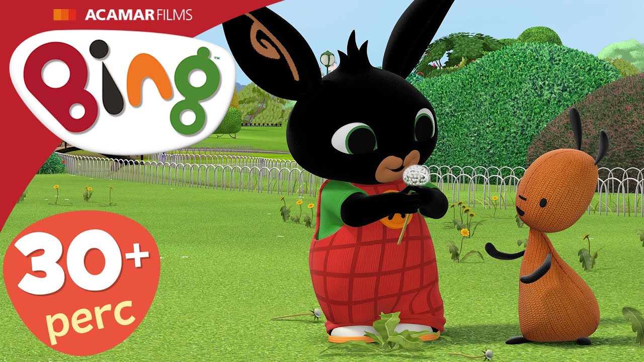 A pitypang, Szívek és TÖBB | 30+ perc | ⭐ Bing: A Legjobb Epizódok ⭐ | Bing magyarul