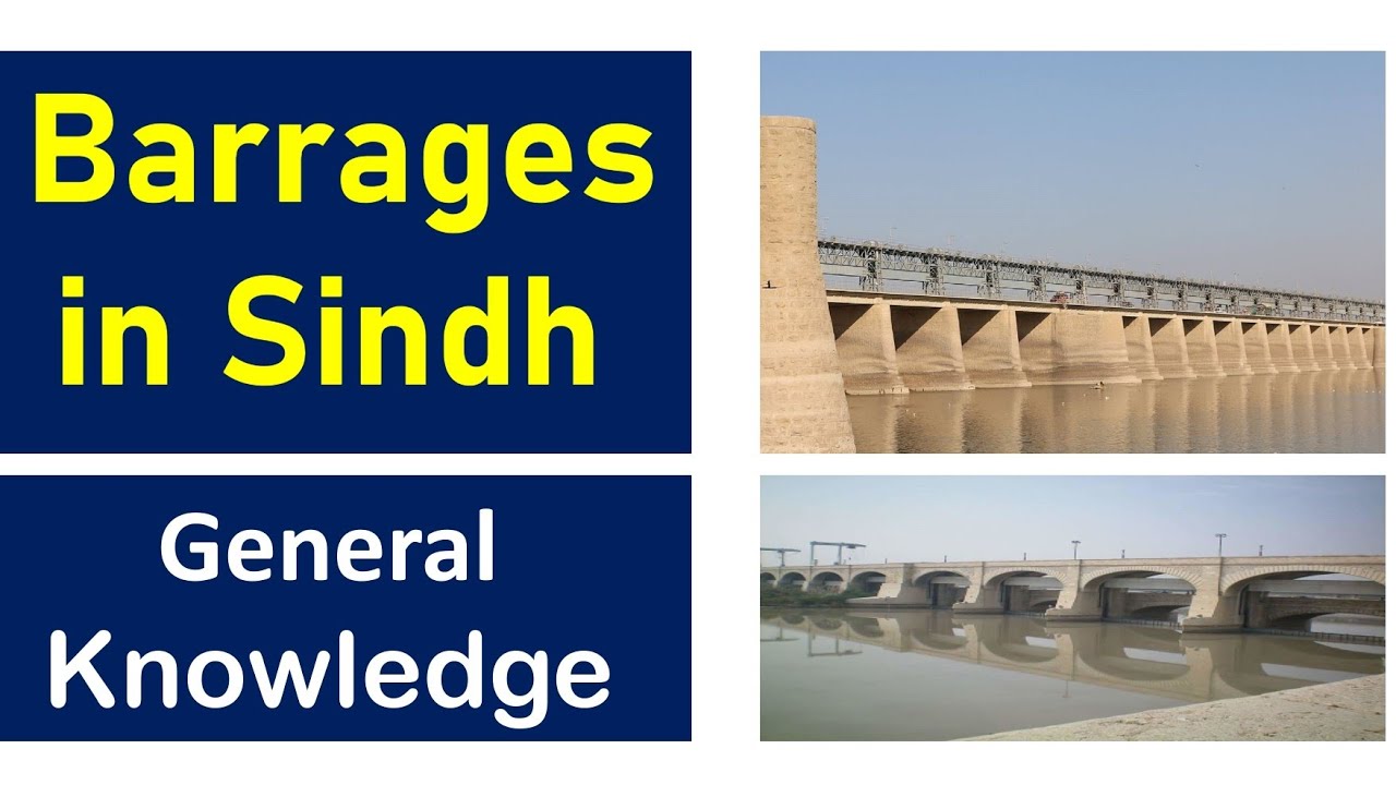 Barrages in Sindh basic information | general knowledge questions and answers
