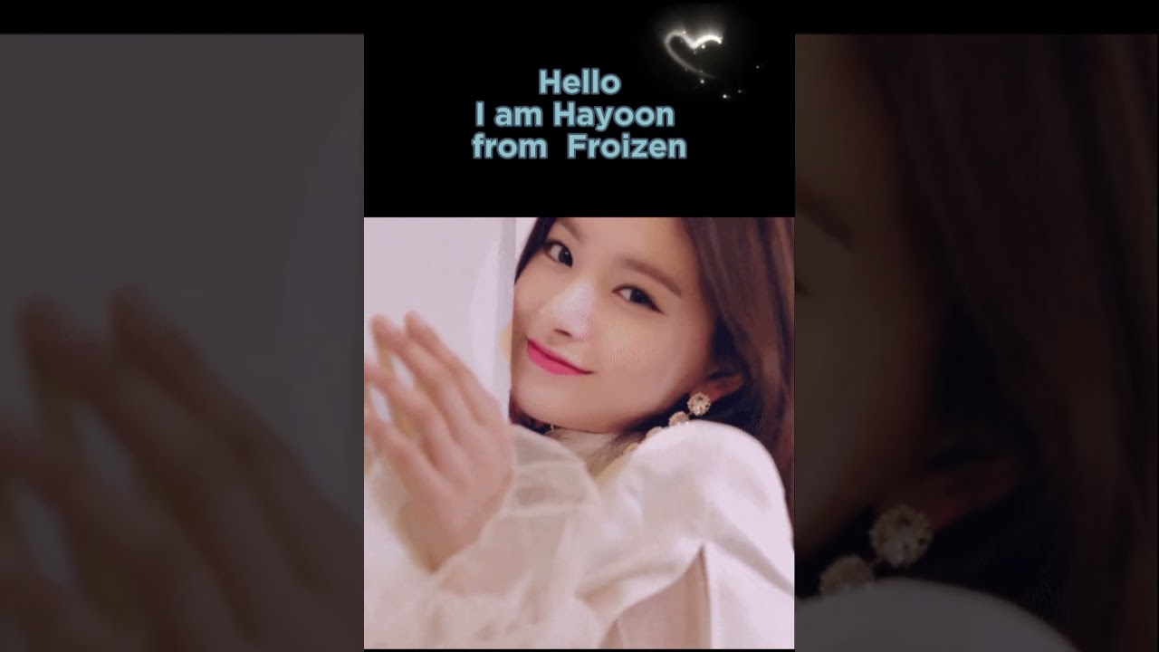 KS Entertainment was select a "NEW Member (Hayoon) " to 💙🖤FORIZEN🖤💙