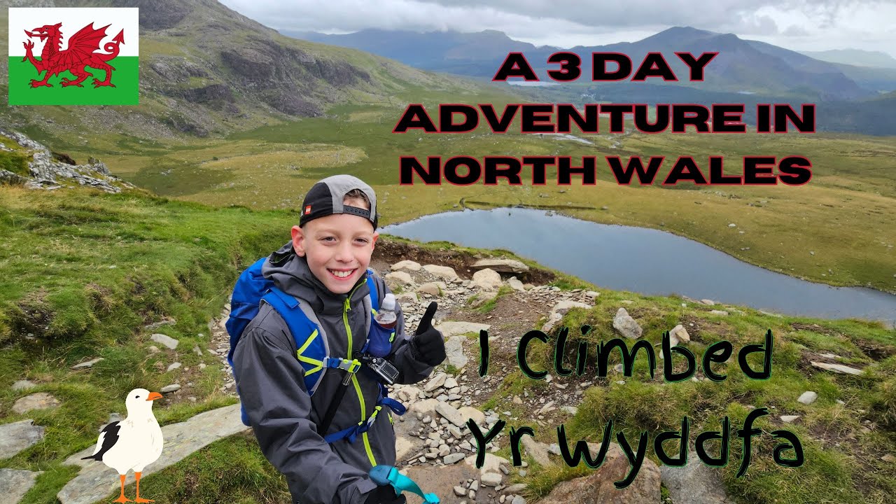 Snowdon, Up the Llanberis Path and down the Rangers Path ⛰️ Snowdonia National Park🏔️ Part 1