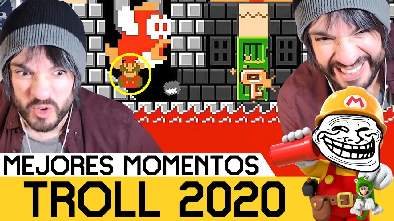 EPIC TROLL | Recopilación TROLL ZetaSSJ 2020 - Super Mario Maker 2 | TROLL MOMENTS