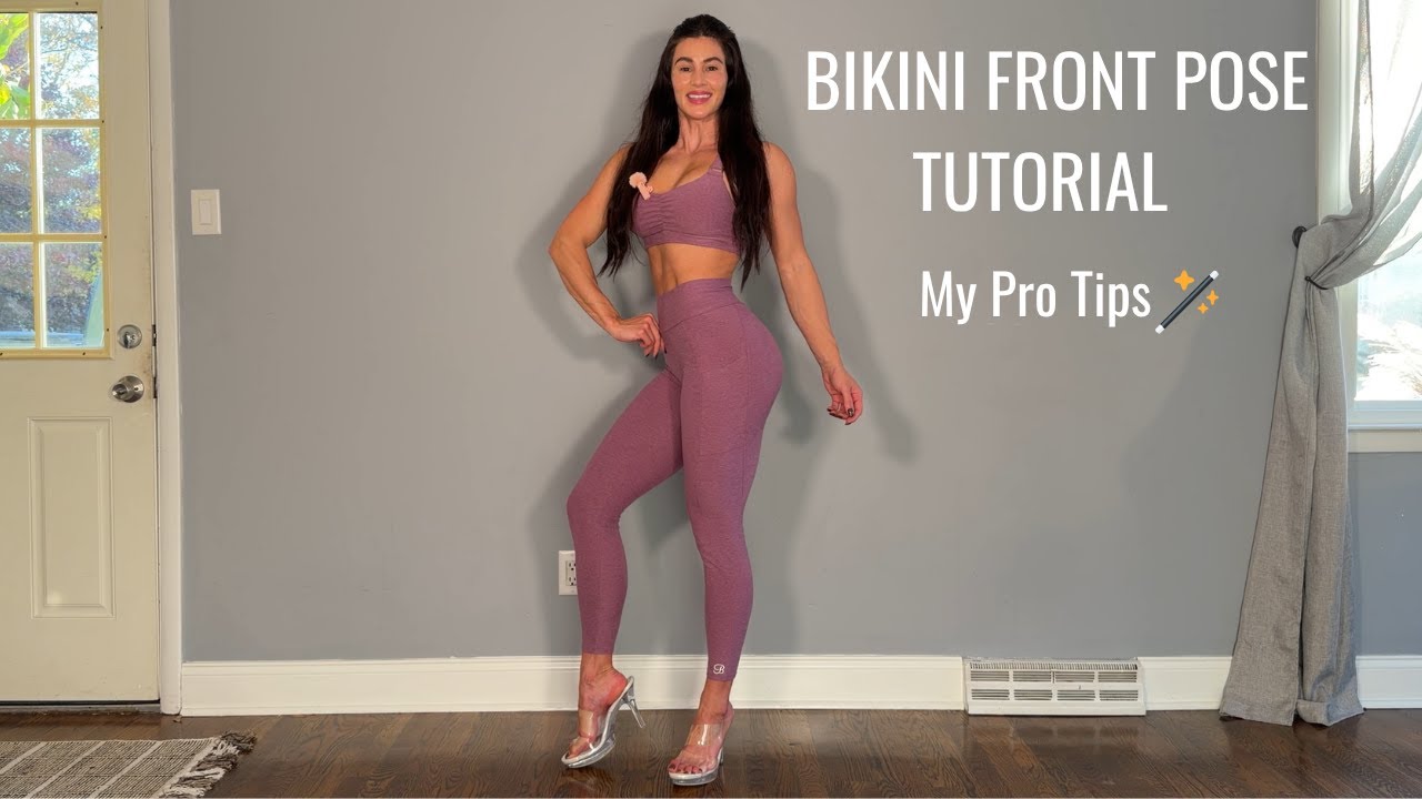 Урок по позированию в бикини спереди | Пошаговое руководство для идеального выполнения + Мои проф...
