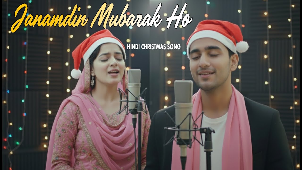 Janamdin Mubarak Ho | New Hindi Christmas  Song 2025 | ( Happy Birthday In Christ )