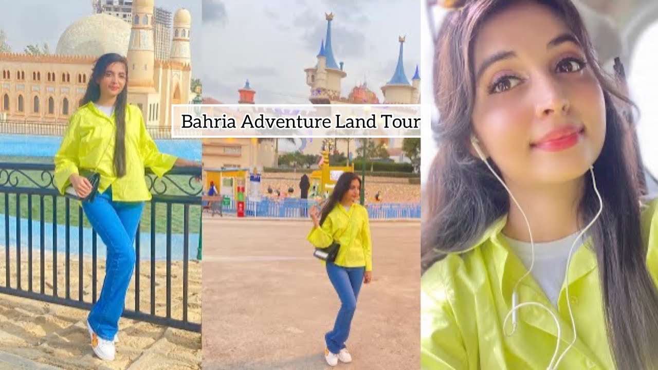 Bahria Town Adventure Land Tour 🌴🌻🌼😍.| Karachi, Pakistan 🇵🇰| Natasha Abbasi.