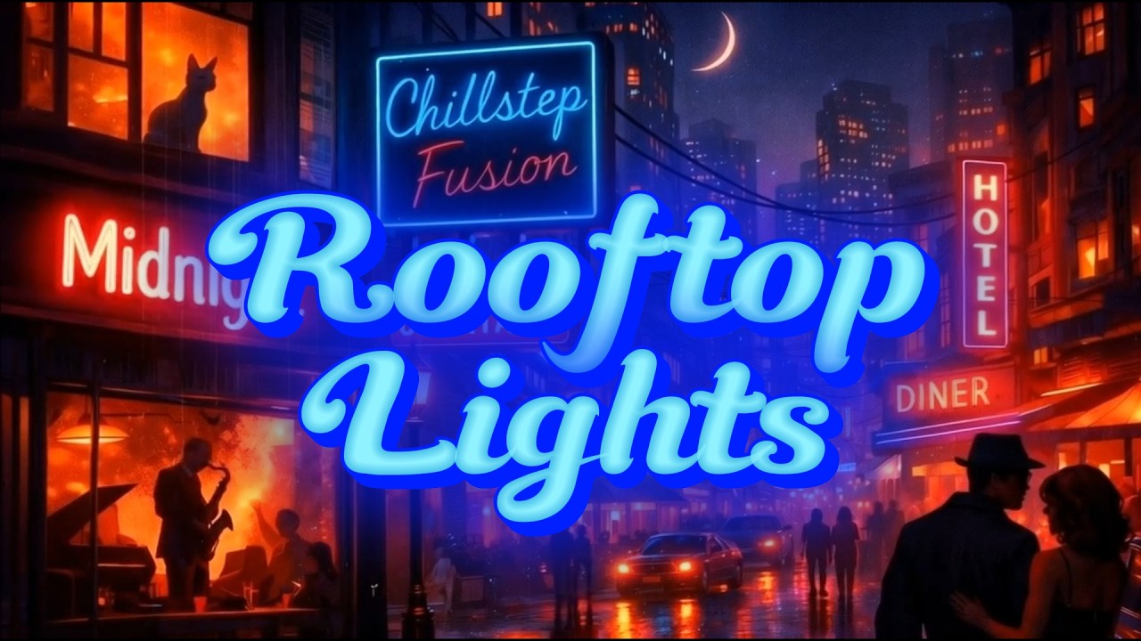 Rooftop Lights – Chillstep Fusion | Slow Burn Jazz Fusion Chillstep