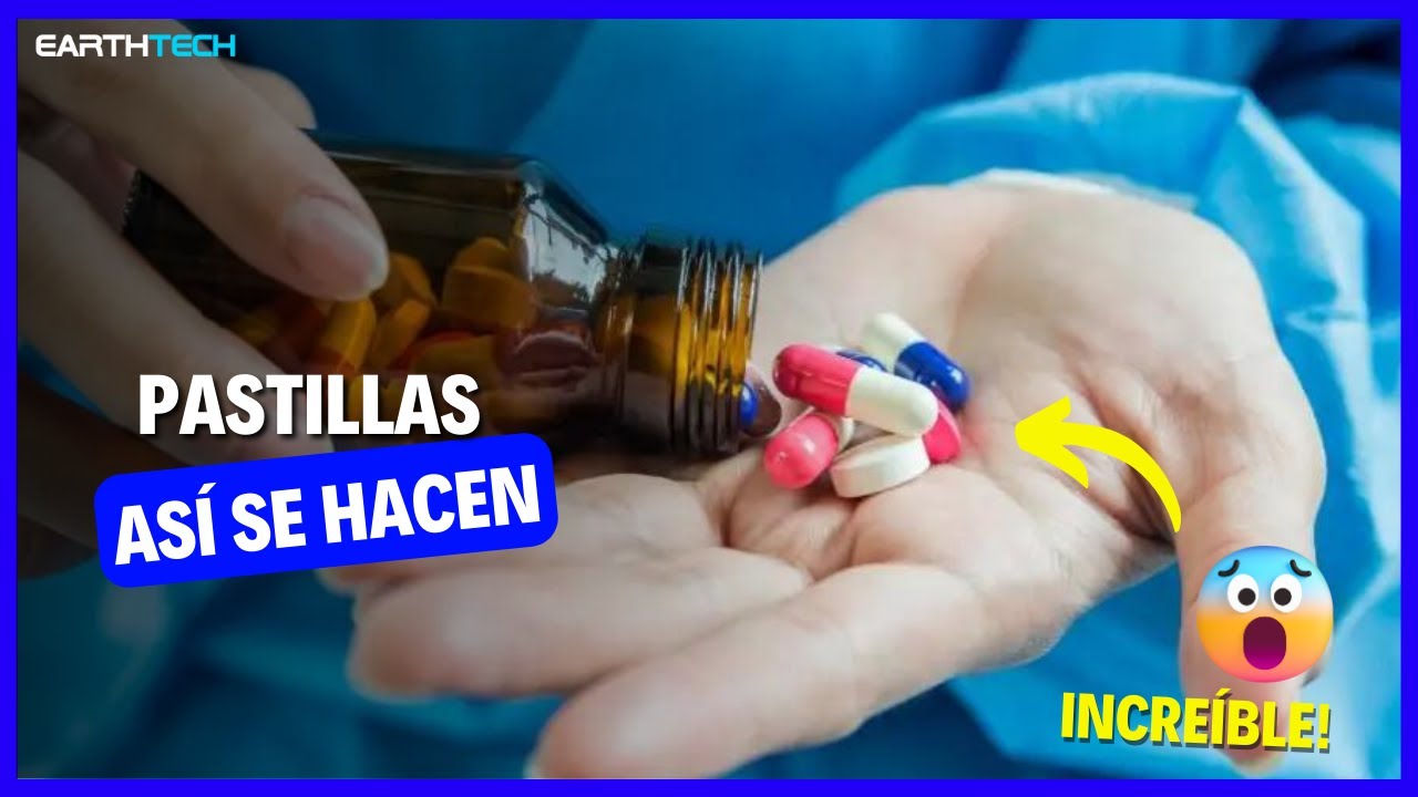 💊 Así es cómo hacen las PASTILLAS 🌟 ¡Genial PROCESO DE FABRICACIÓN!