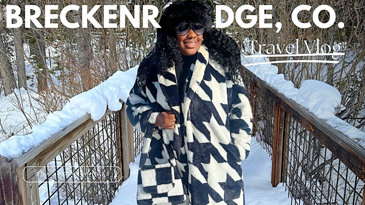 TRAVEL VLOG: Thanksgiving in Breckenridge, Colorado + Train Ride Through the Mountains