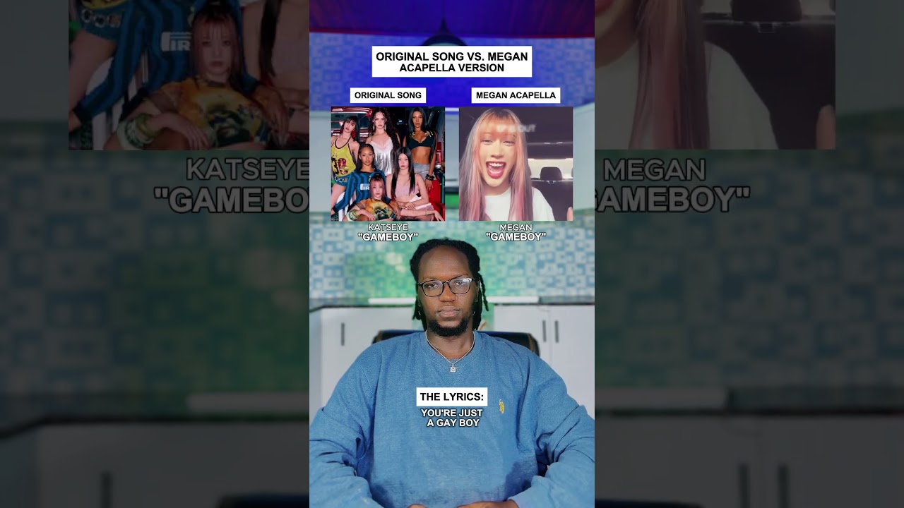 Original Song Vs. Megan Acapella Version: KATSEYE 