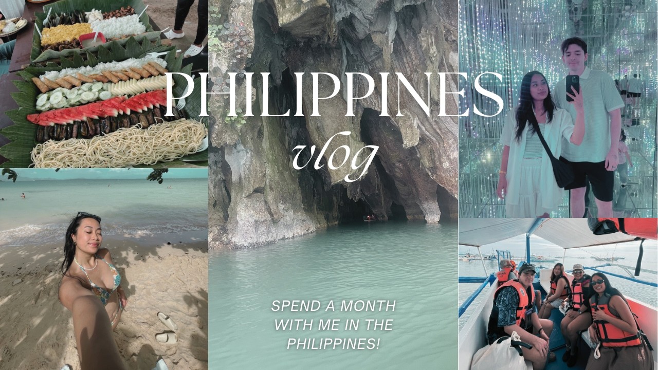 PHILIPPINES VLOG 🇵🇭 (foodie, palawan, antipolo, one month)