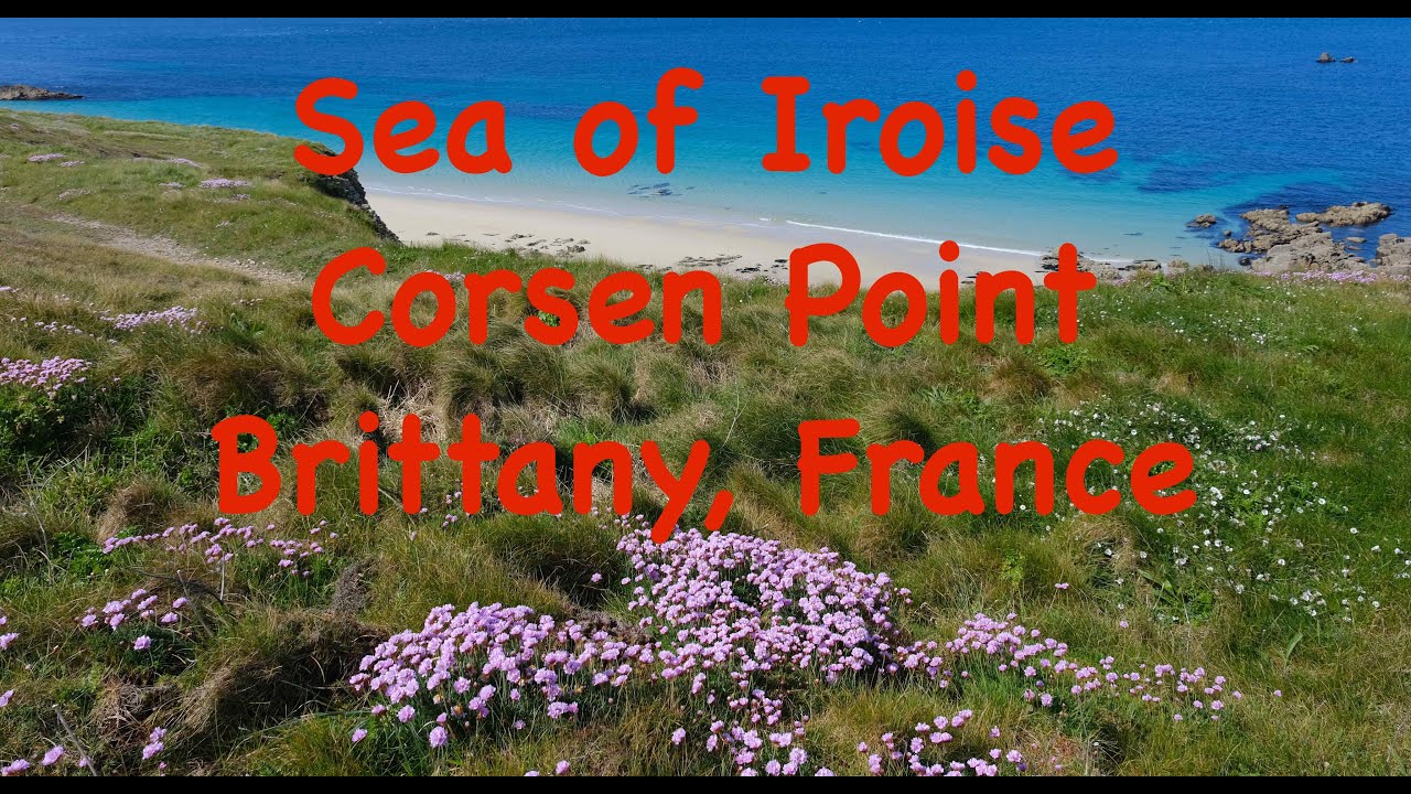Iroise Sea and Pointe de Corsen, Brittany, France