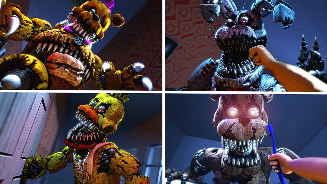 FNaF 4 Counter Jumpscares