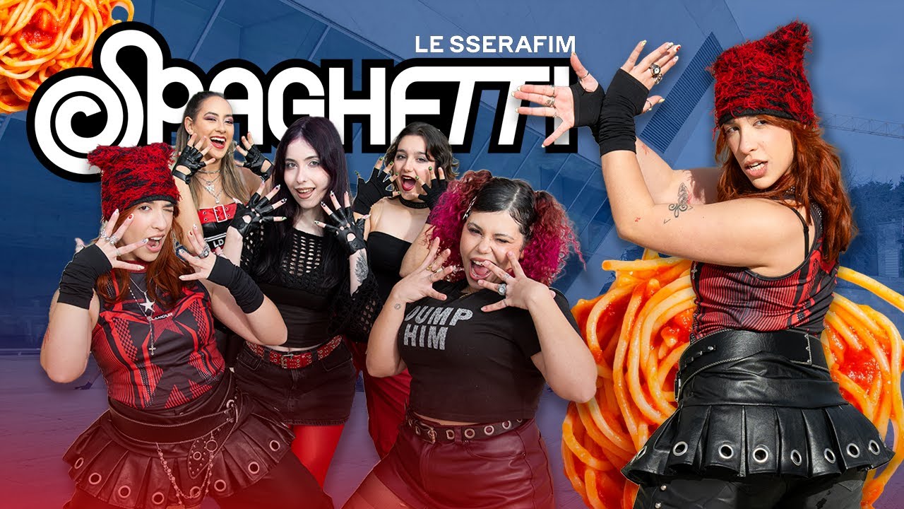[K-POP IN PUBLIC] LE SSERAFIM - SPAGHETTI | Cover by NEW VISION from Portugal