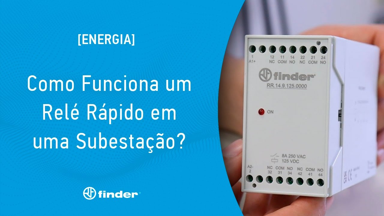 Como funciona e qual a aplicação de Relé Rápido em uma subestação?