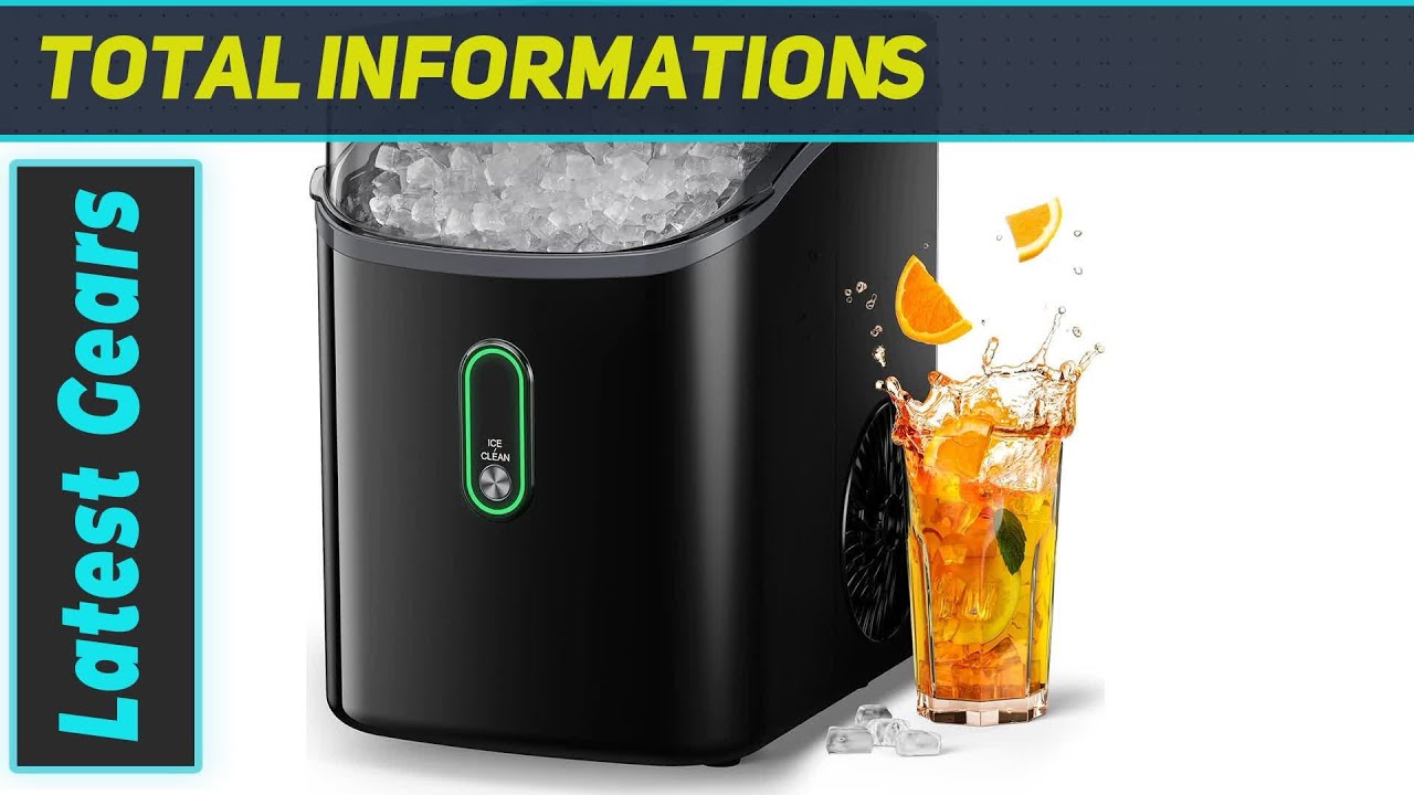 reviewSilonn Nugget Ice Maker Countertop SLIM24B: The Best Chewable Ice Machine for Your Home