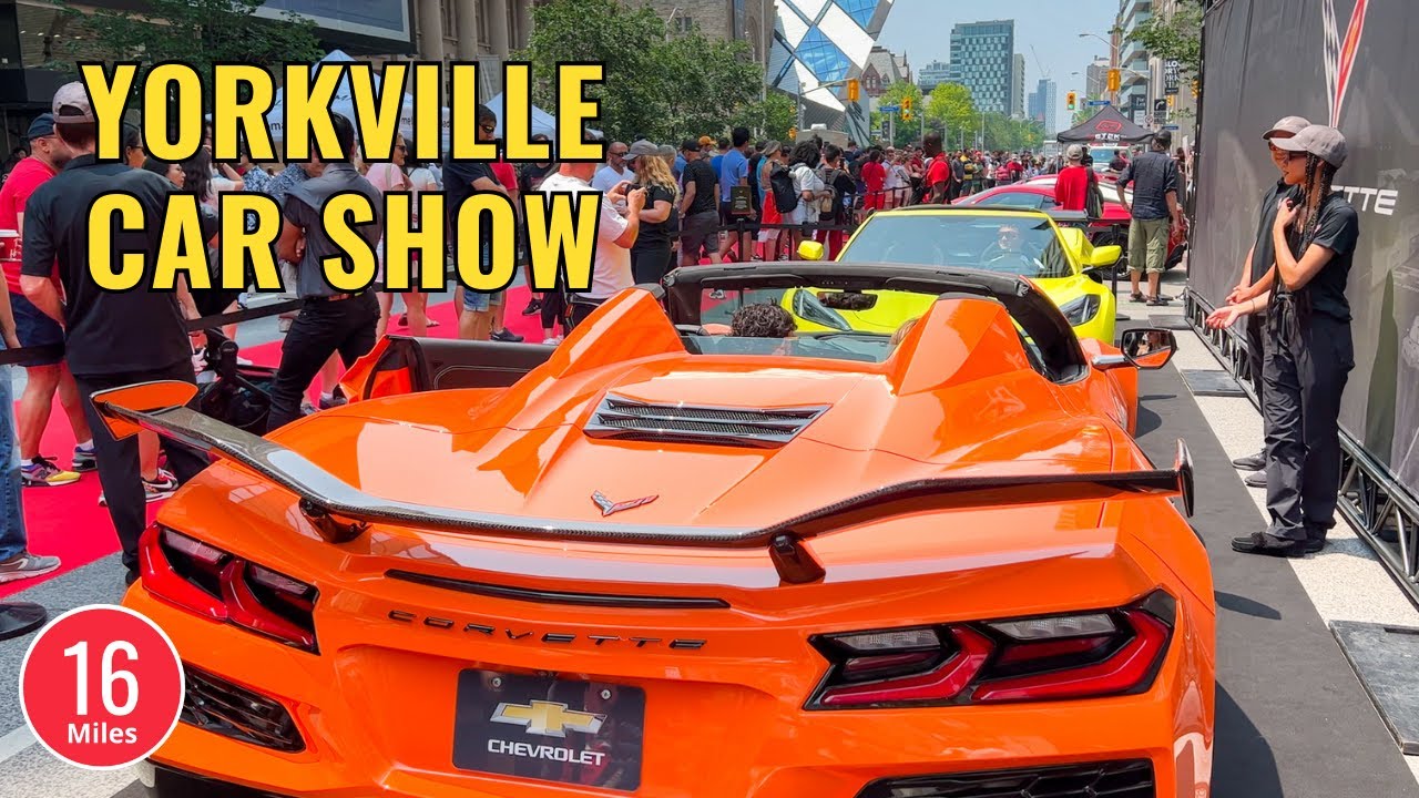 Toronto Yorkville Exotic Car Show 2023