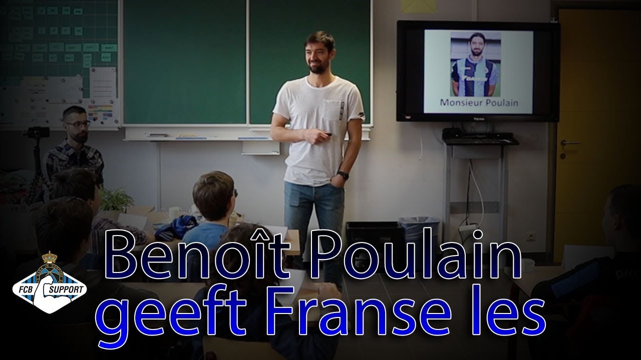 Benoît Poulain geeft Franse les