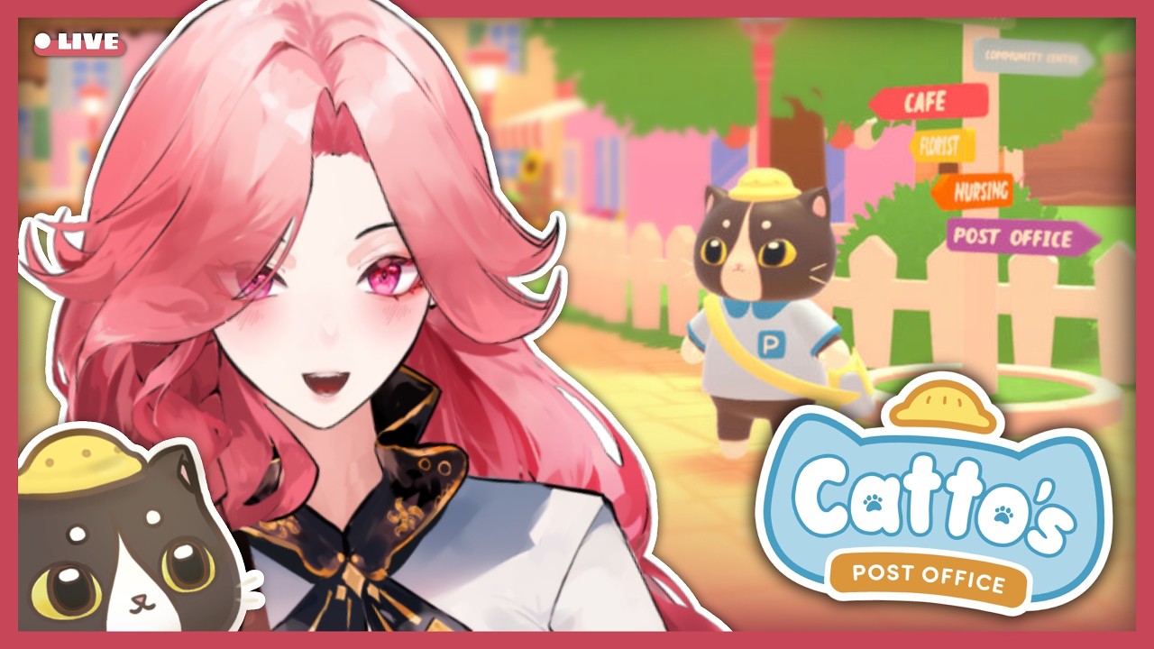 🔴 [ Catto's Post Office ] Jadi tukang pos tapi versi kucing gemash 🥰 [ DO/SUBATHON part 497 ]