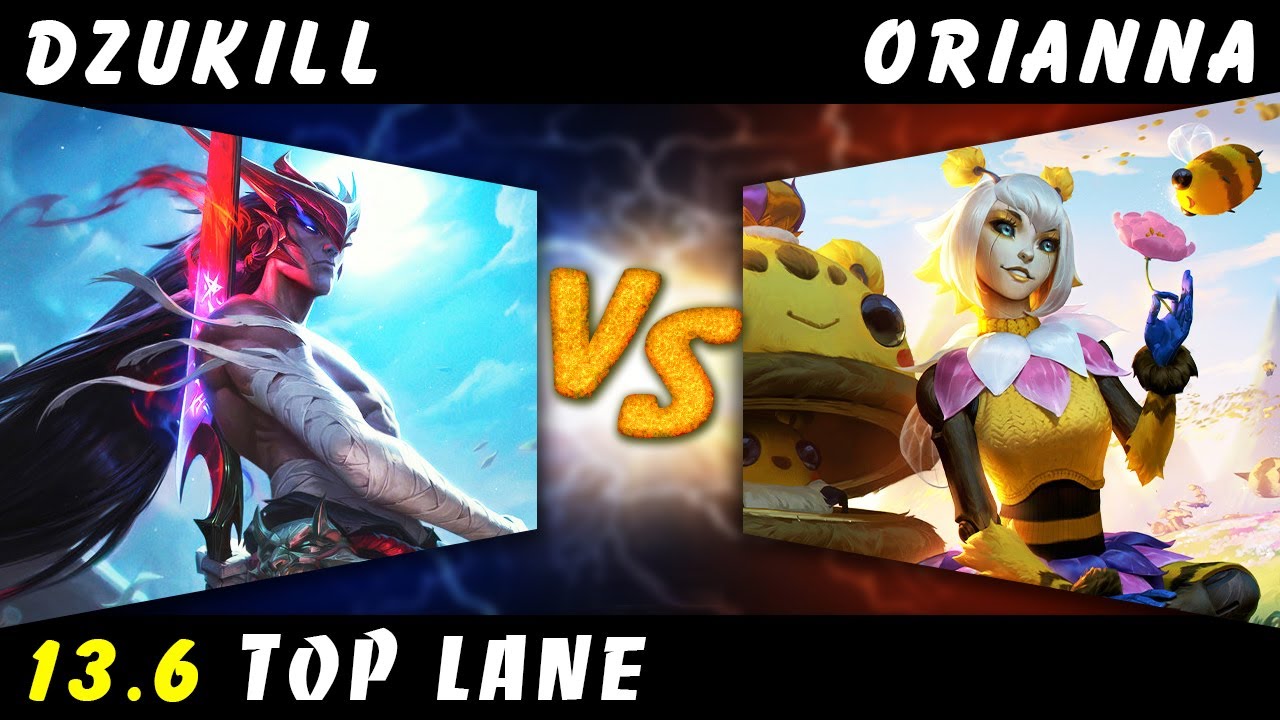 Dzukill - Yone vs Orianna TOP Patch 13.6 - Yone Gameplay