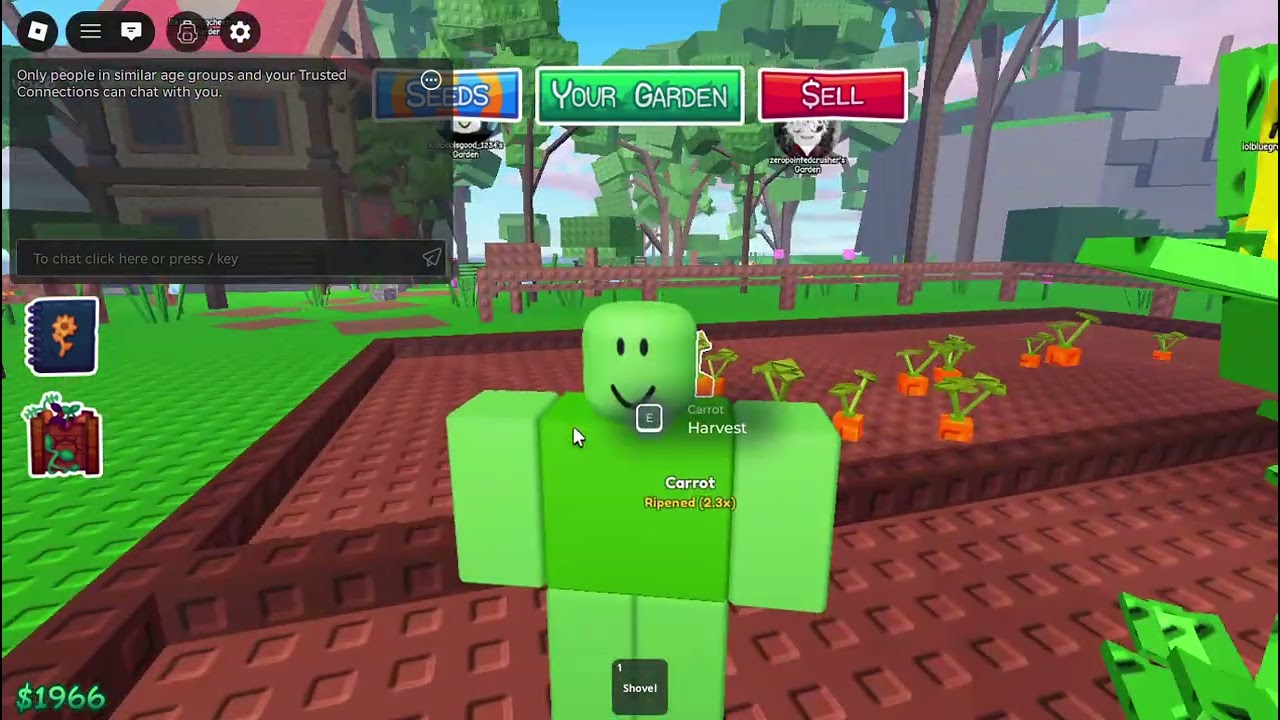 New garden horizons release! (massive bug)