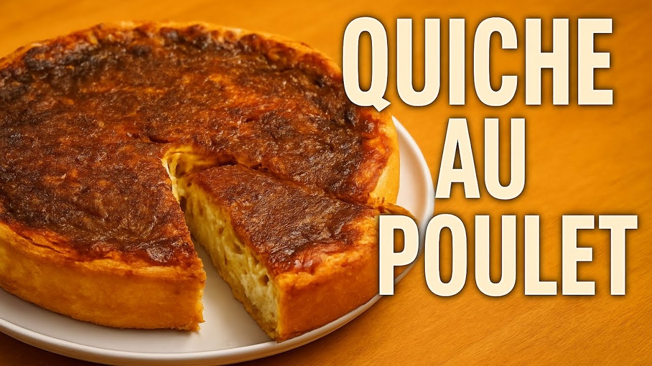 Comment faire une quiche au poulet 