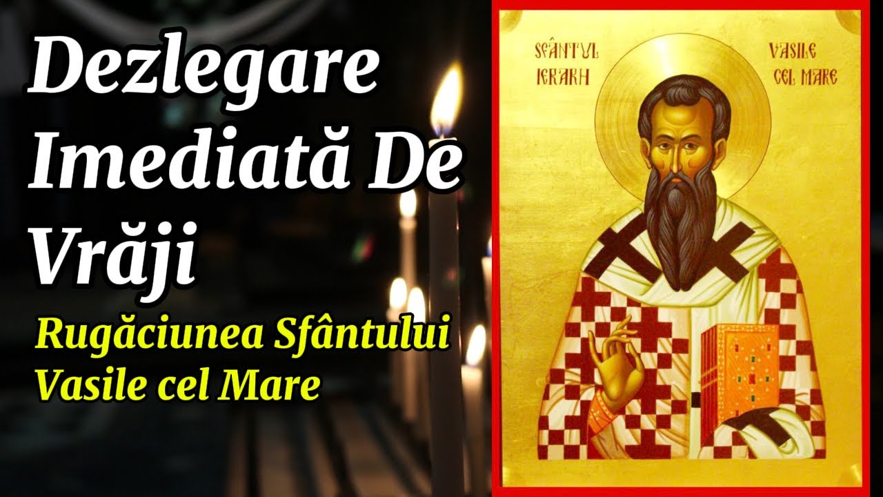 Rugăciunea Sfântului Vasile cel Mare