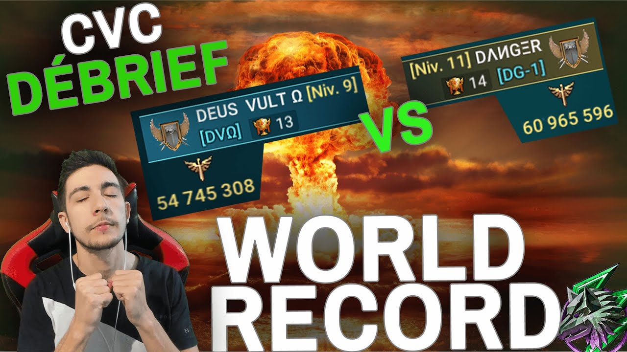 WORLD RECORD CVC - D&eacute;brief live 48h [Raid Shadow Legends FR]