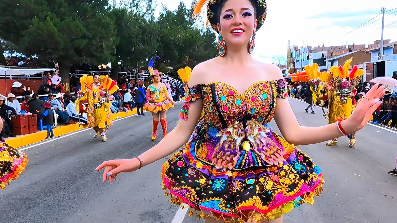 Gran PARADA FOLKLÓRICA AZANGARO  8VA Niño Jesús 2023 - 3/5