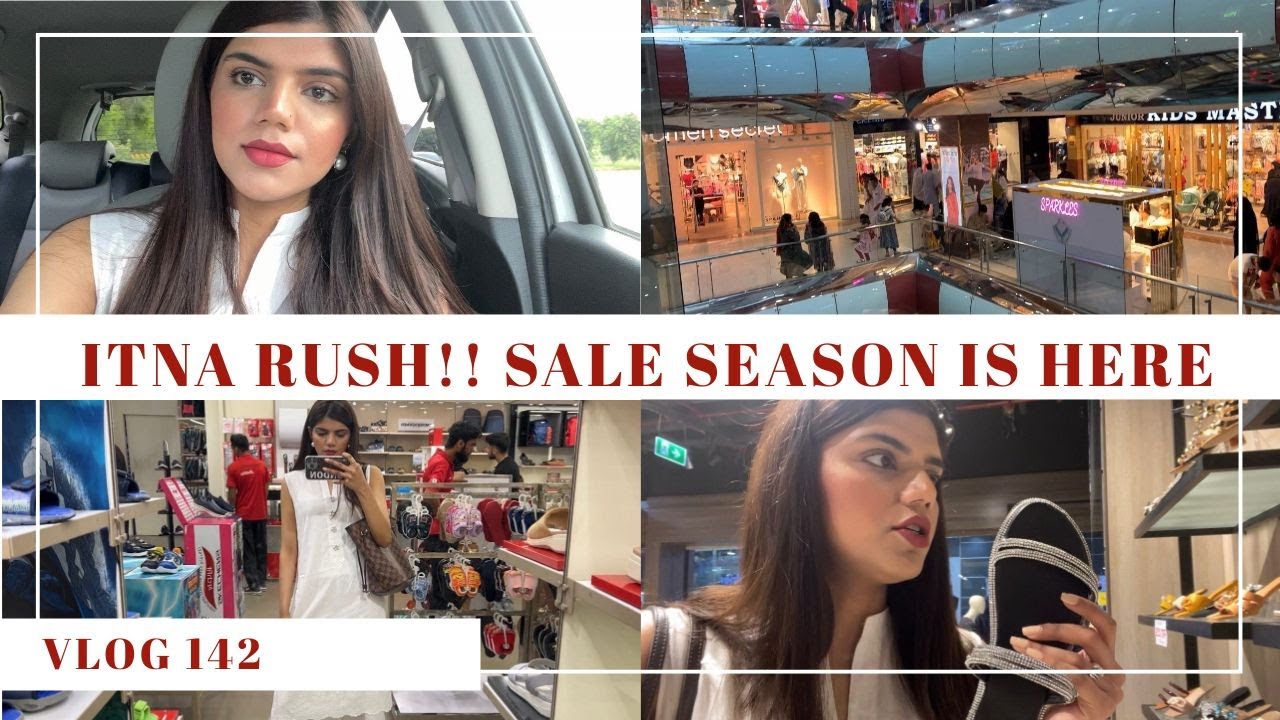 ITNA RUSH! SUMMER SALE SEASON HAS STARTED!! - Vlog 142