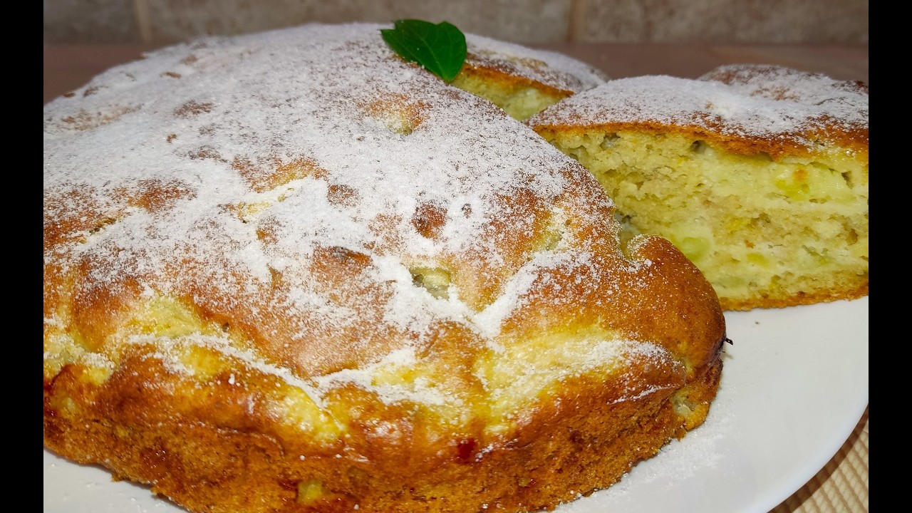 Очень вкусный простой яблочный пирог! Бюджетный рецепт без кефира сливочного масла и сметаны!!!