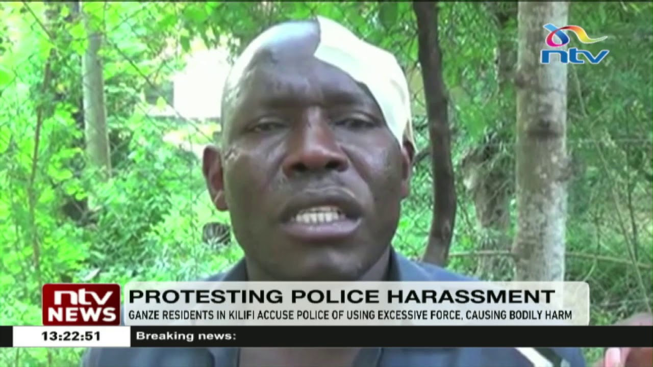 Ganze residents in Kilifi accuse police officers of brutality