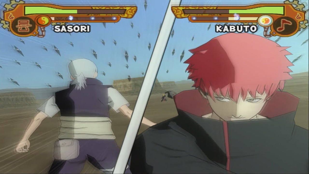 {Sasori Vs Kabuto} Naruto Shippuden Ultimate Ninja 5