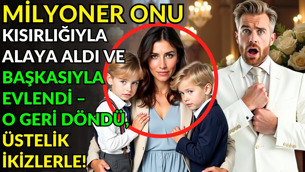 MİLYONER ONU KISIRLIĞIYLA ALAYA ALDI VE BAŞKASIYLA EVLENDİ – O GERİ DÖNDÜ, ÜSTELİK İKİZLERLE!