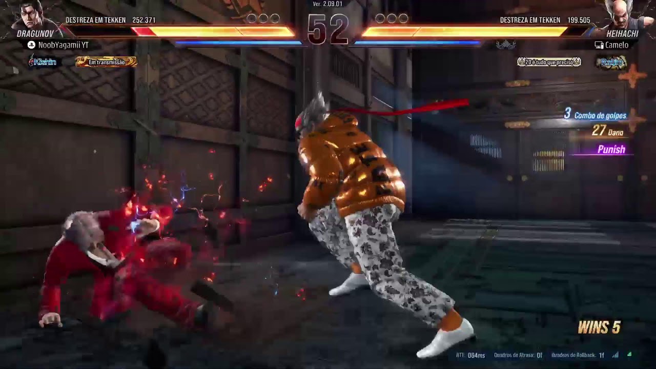Rumo ao God of Destruction no Tekken 8!