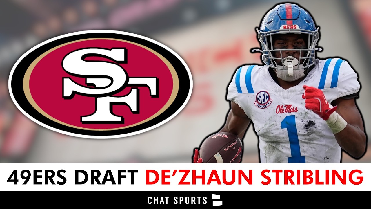 SHOCKER! San Francisco 49ers Draft Ole Miss WR De'Zhaun Stribling In 2026 NFL Draft
