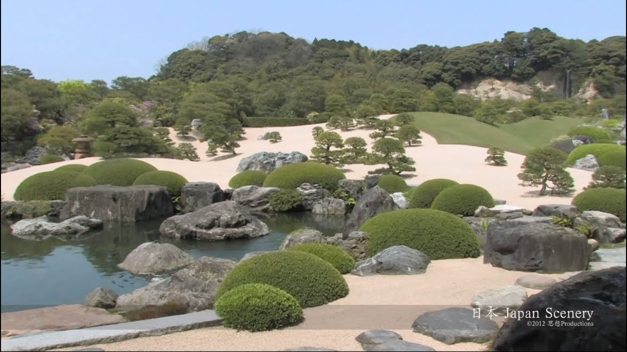 足立美術館・島根県  Adachi Museum Garden JAPAN 日本