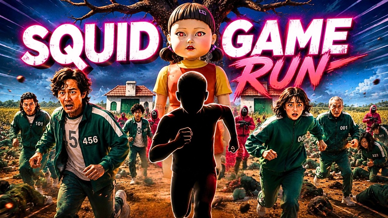 🦑 POV SQUID GAME SURVIVAL RUN V3.0 |HIGH QUALITY Immersive Interactive Warm Up| FULL#5
