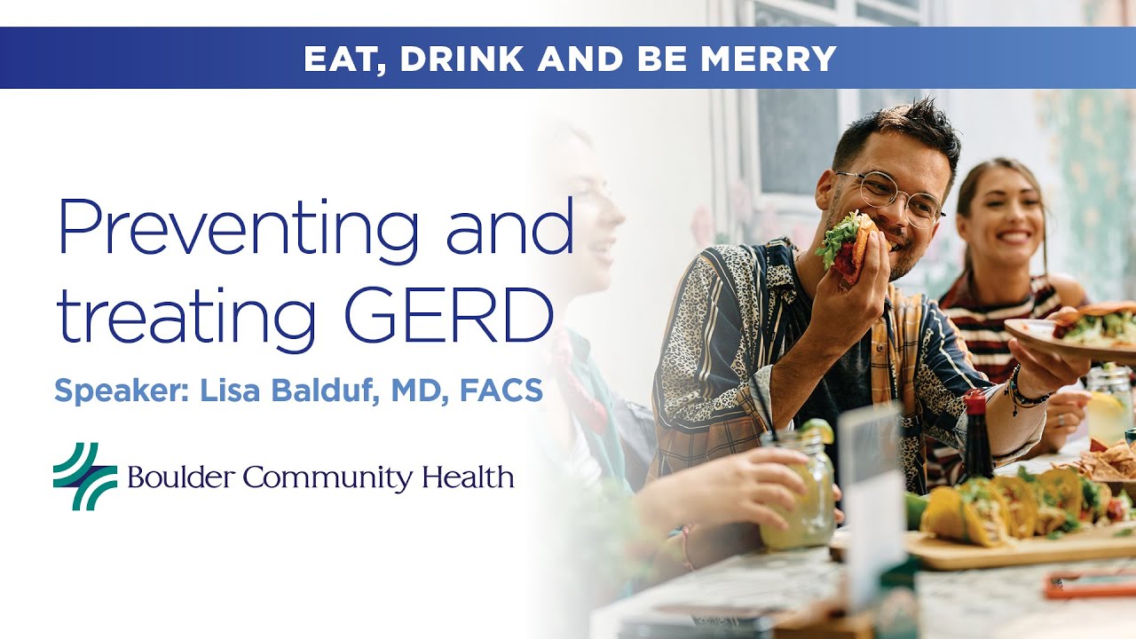 Preventing and treating GERD - Free online health lecture - Jan 26