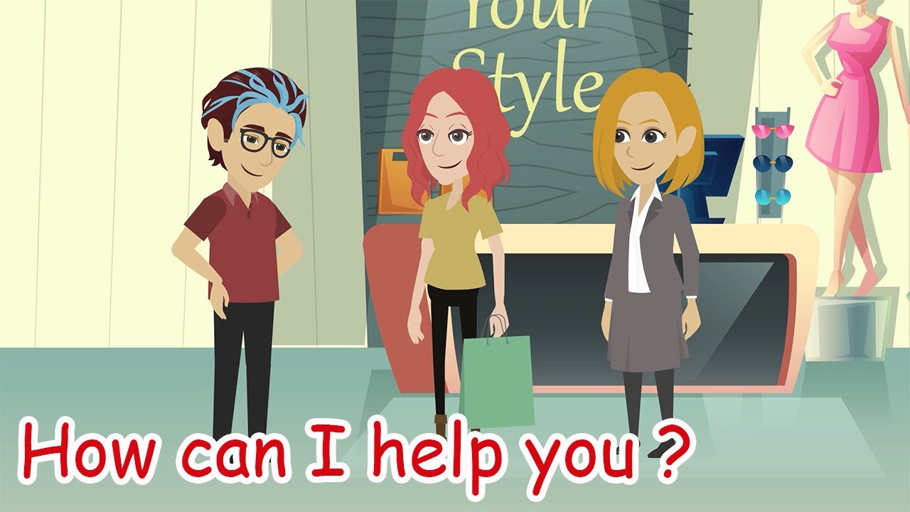 English Conversation Practice : How can I help you?