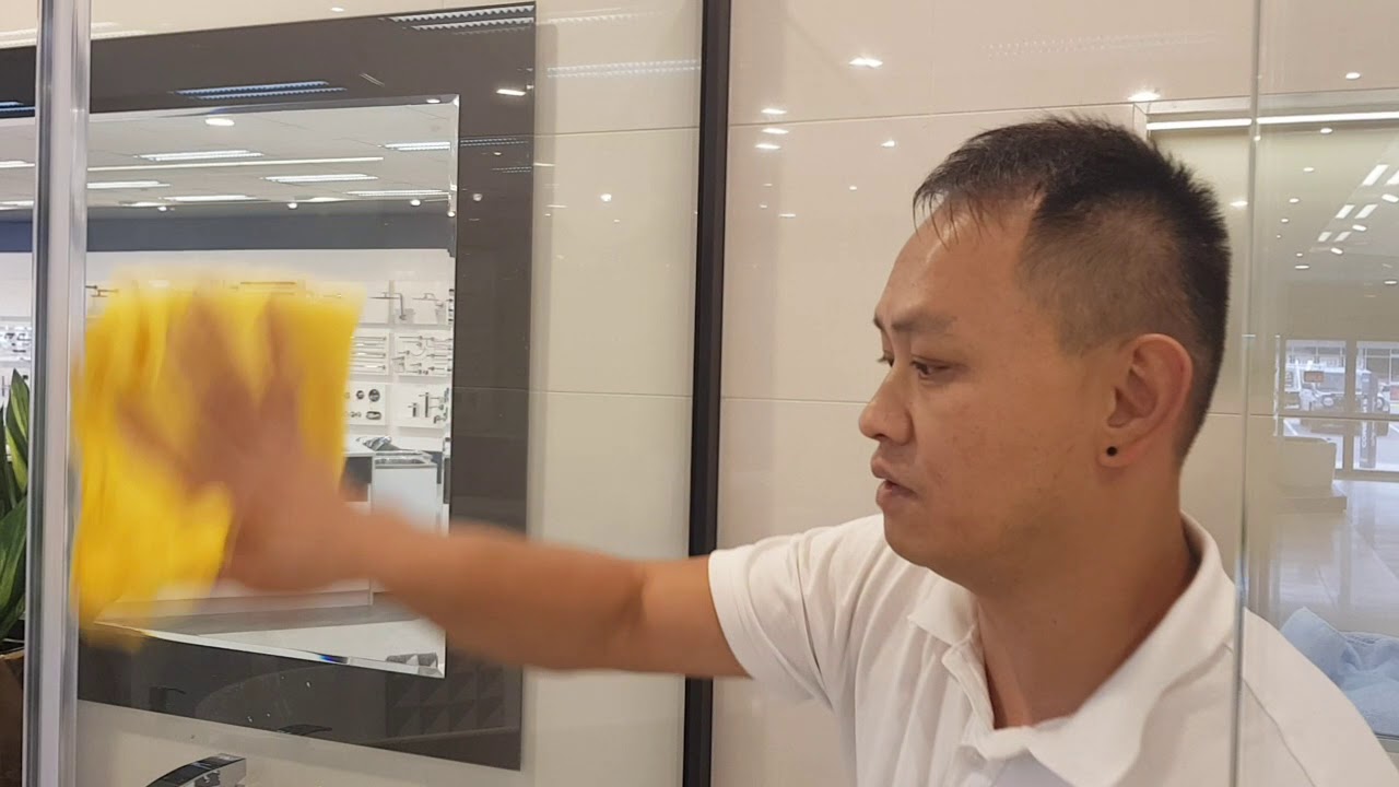 How to apply Nano4 Glass Ceramic protective coating on your glass shower screen
