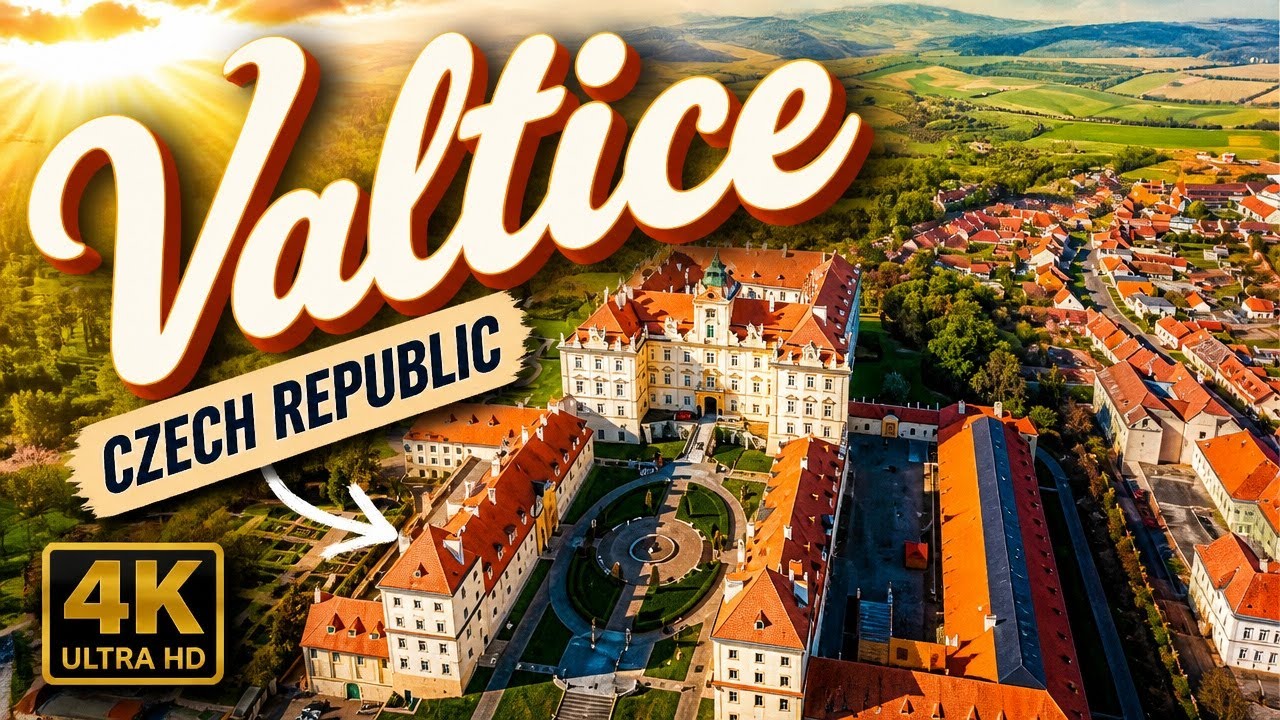 Valtice Czech Republic - The Best City You Never Heard Of (4K)