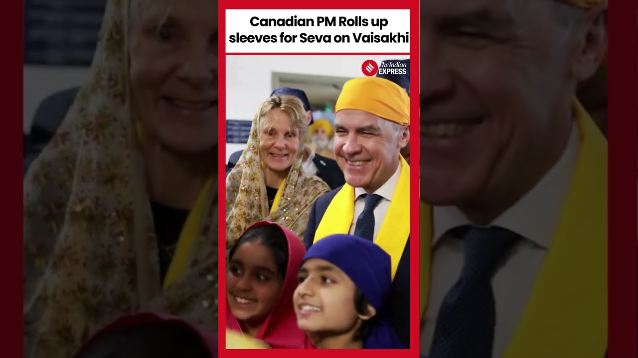 Canadian PM Mark Carney Joins Sikh on Vaisakhi, Performs Seva | Vaisakhi | Canada