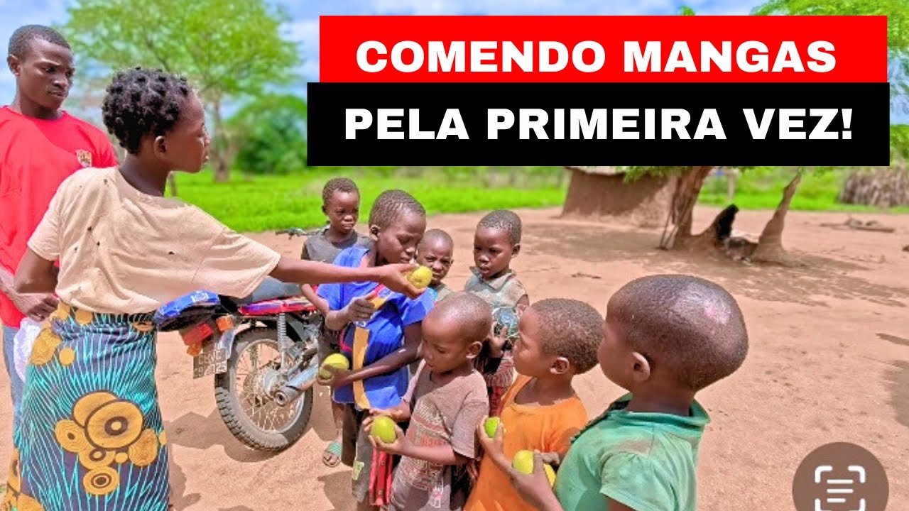 Levei Frutas Para a Aldeia do Interior pela Primeira Vez, Veja a reação deles!