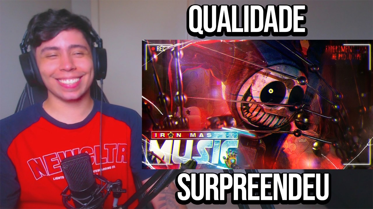 React Coisas Quebradas | Poppy Playtime (Capítulo 5) | Iron Master