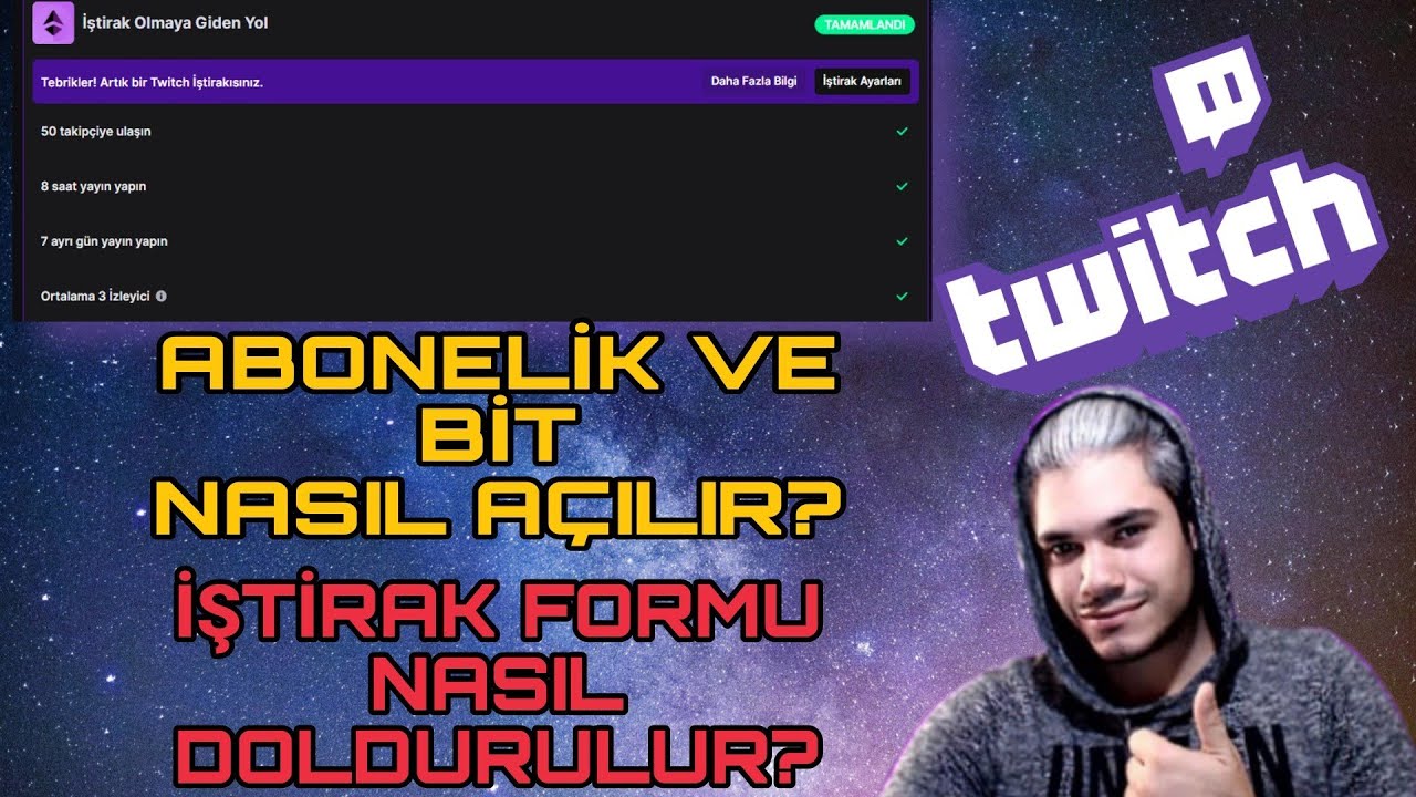 КАК ЗАПОЛНИТЬ ФОРМУ УЧАСТИЯ В TWITCH? КАК ВКЛЮЧИТЬ ПОДПИСКУ НА TWITCH?