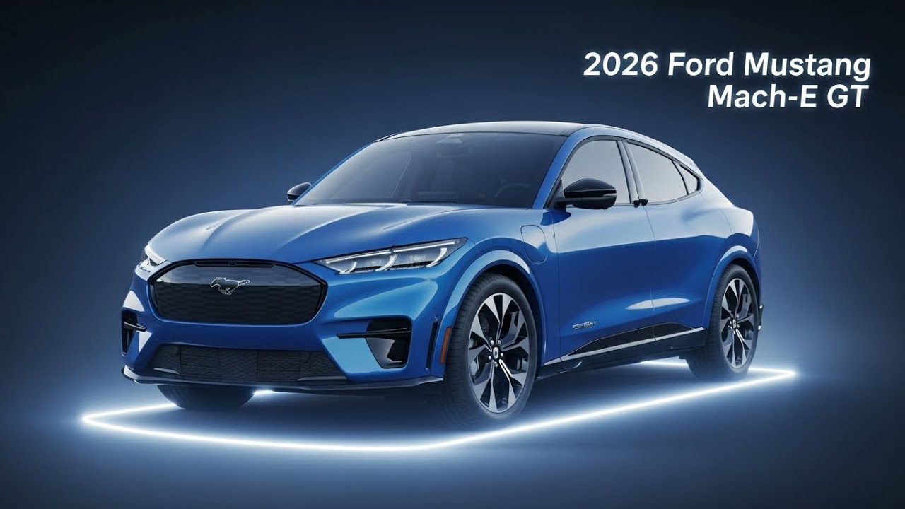 Ford Mustang Mach-E GT 2026 года — больше мощи, больше скорости ⚡🐎