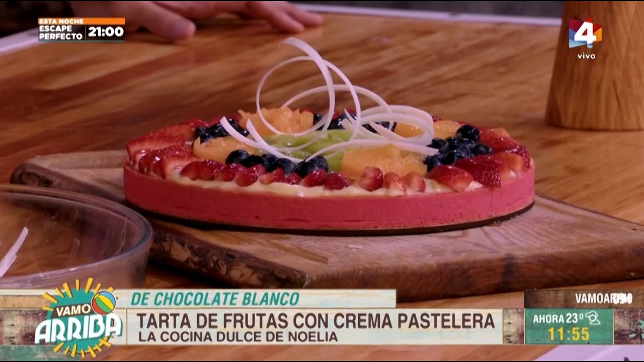Vamo Arriba - Tarta de frutas con crema pastelera