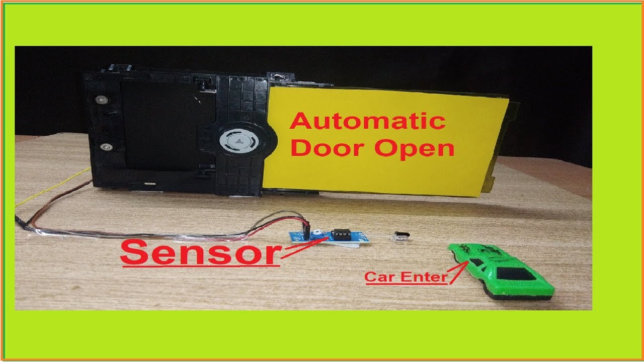 || PART-1 इस तरह दरवाजा खुद खुलेगा ||How to make a Automatic Door Opening system using IR sensor
