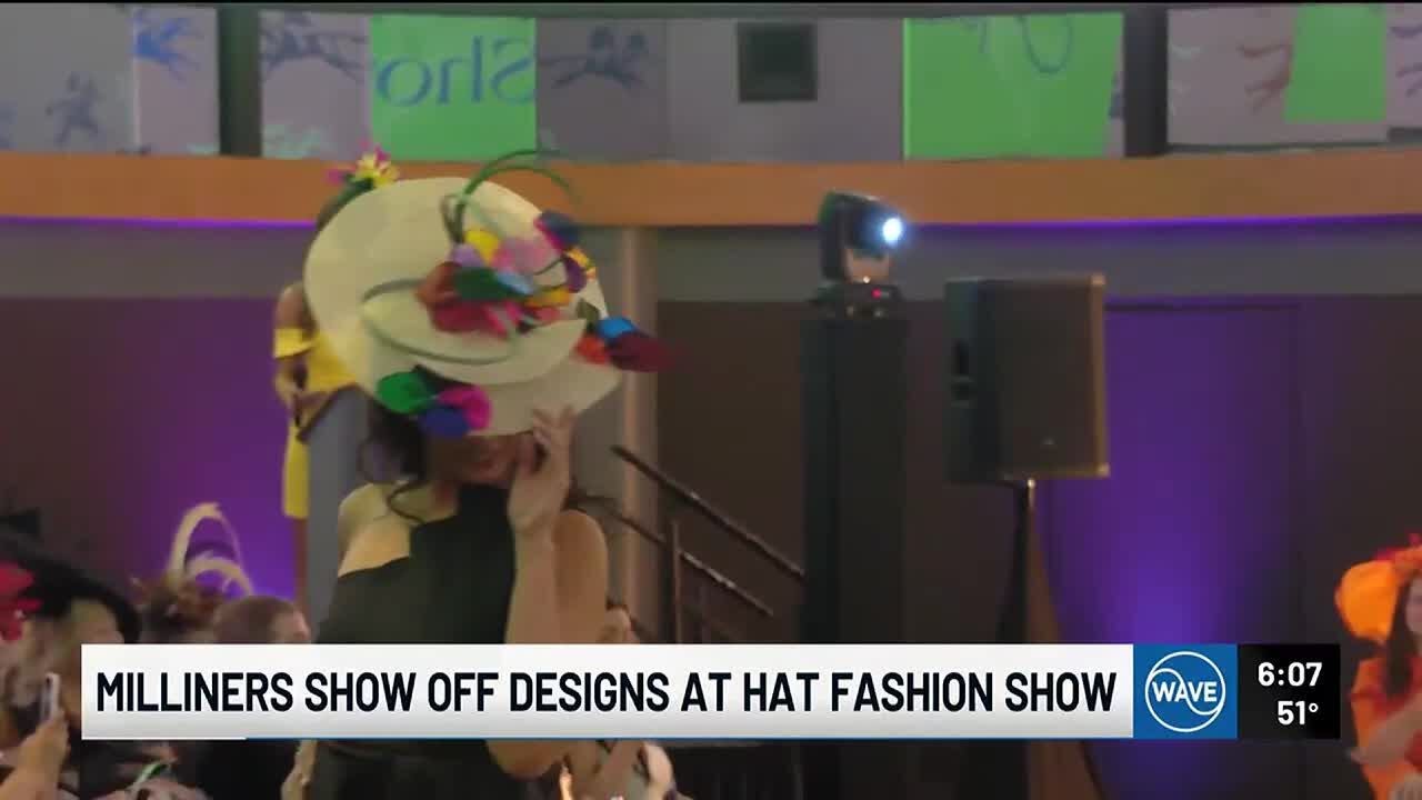 Milliners show off designs at annual Kentucky Derby Museum Hat Show