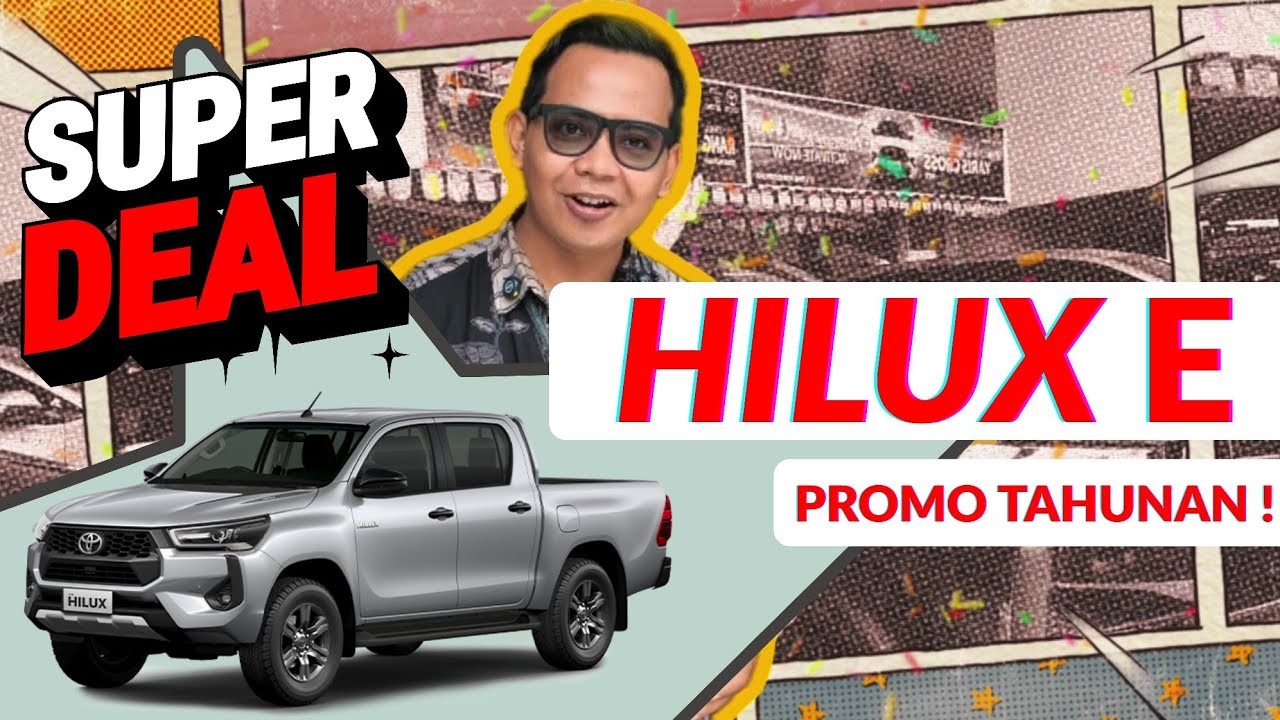 Toyota Hilux E 4x4‼️: Tenaga Ganas, Mesin Bandel! Ini Alasan Banyak Perusahaan Pilih
