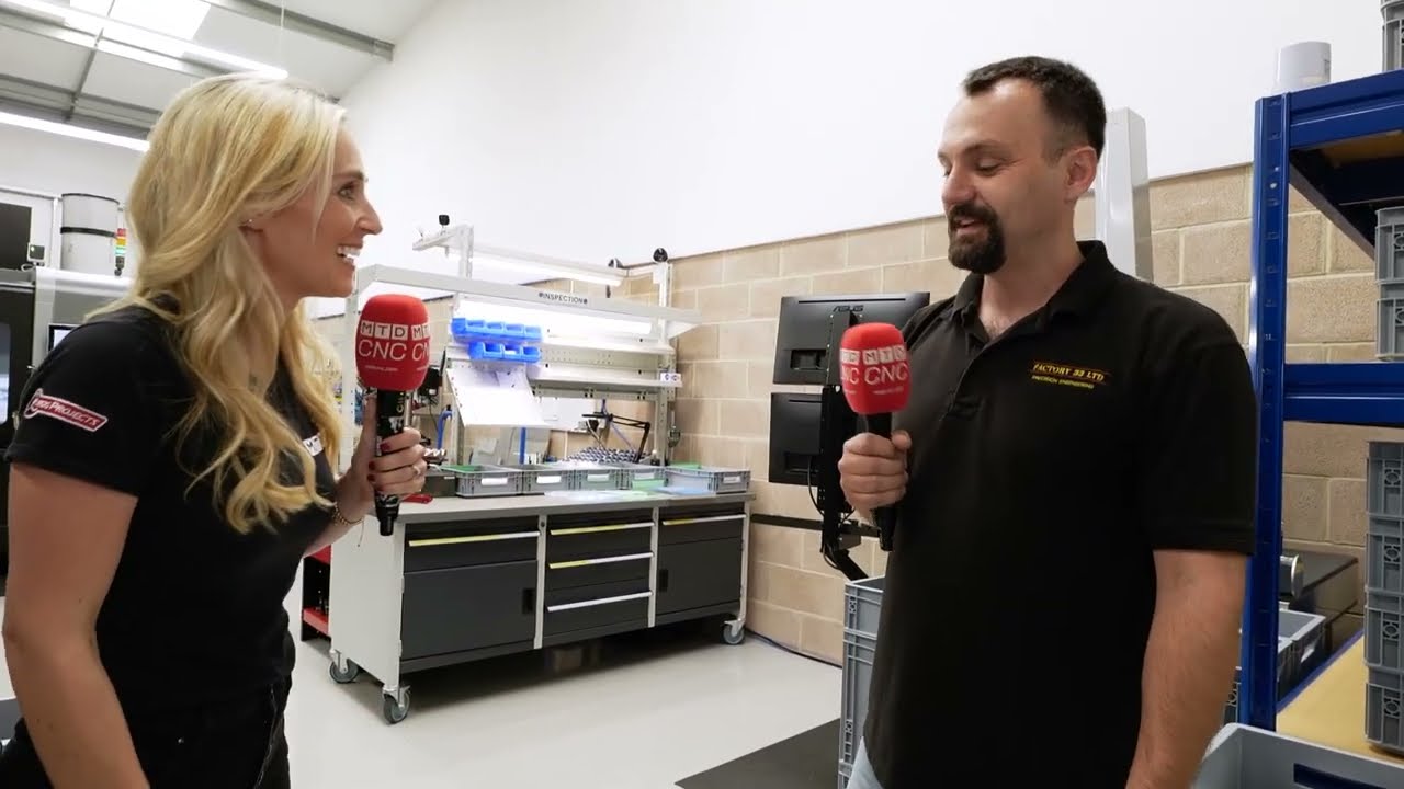 Factory33- Super clean workshop, full of Hurcos